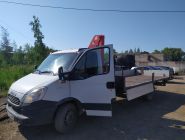 Iveco Daily 70C15 бортовой с КМУ 40