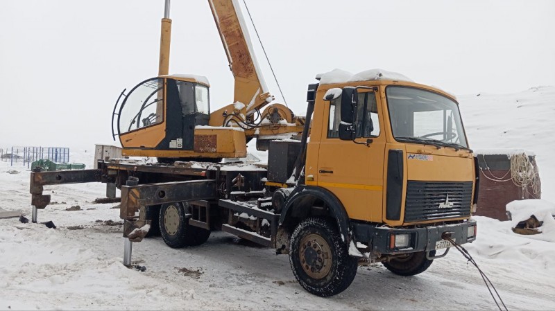 Автокран КС-55727-7-12 «Машека» на шасси МАЗ-6303 Автокран КС-55727-7-12 «Машека» на шасси МАЗ-6303
