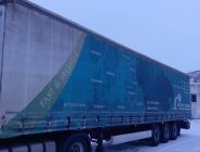 Volvo FH13 со шторой Krone SD 4