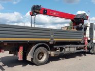 Бортовой грузовик FAW J6 с КМУ Horyong 2 Бортовой грузовик FAW J6 с КМУ Horyong 2