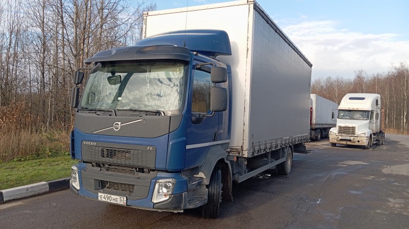 Штора-борт Volvo FL